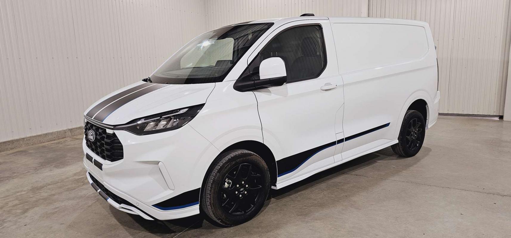 FORD TRANSIT CUSTOM - FOURGON 300 L1H1 2.0 ECOBLUE 170 CH BVA8 SPORT (2024)