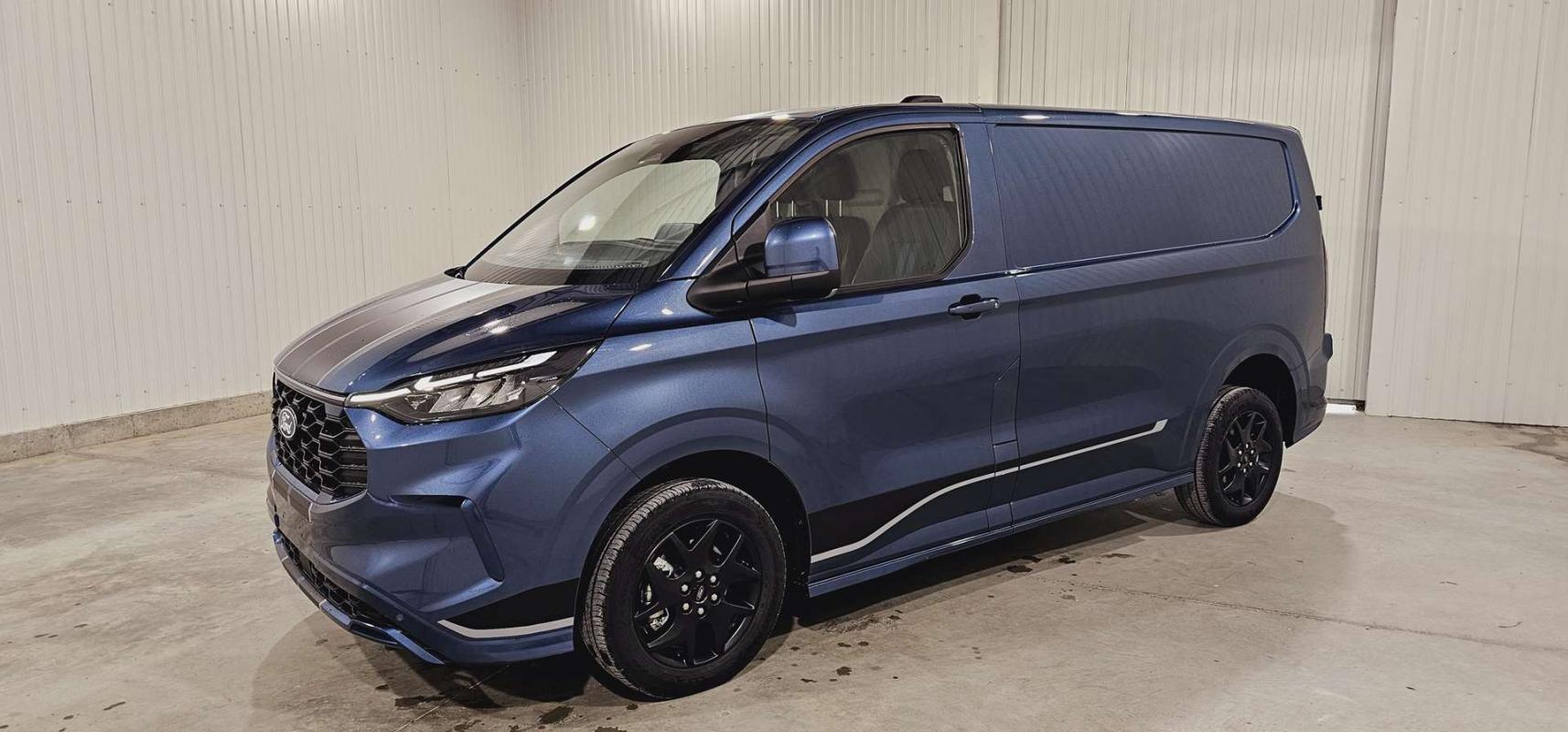 FORD TRANSIT CUSTOM - FOURGON 300 L1H1 2.0 ECOBLUE 170 CH BVA8 SPORT (2024)